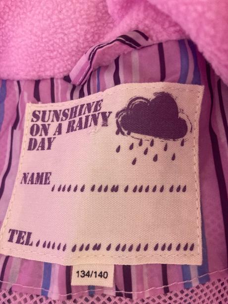 Prechodná bunda nepremokavá, 134