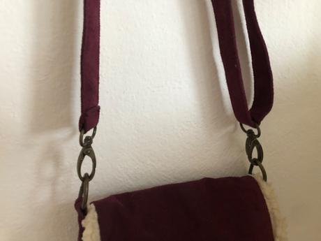 Bordová kabelka/ detská bordová kabelka, 