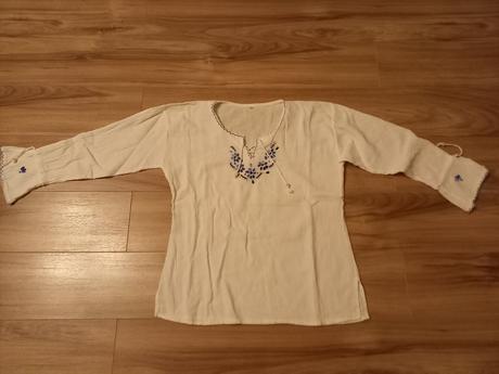 Bavlnené vyšívané blúzky č.m, m