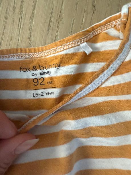 Pruhované bavlnené pyzamo, sinsay,92