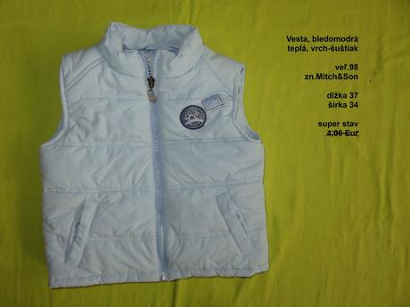 Zateplená vesta, 98
