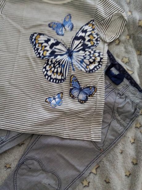 Letný komplet, h&m,128