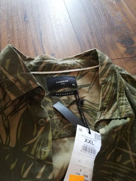 Športová košeľa, reserved,xxl