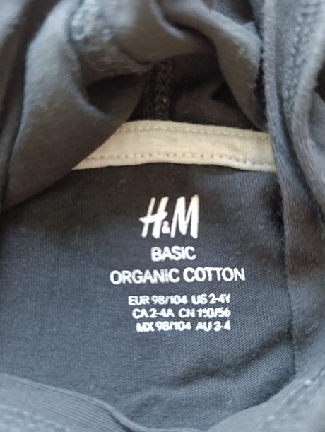 Chlapčenské tričko s kapucňou, h&m,98