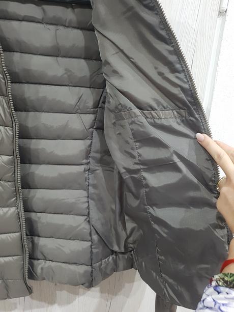 Šedozelená prechodná bunda, m