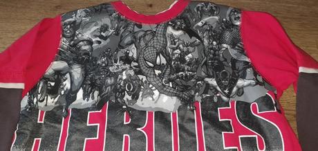 Tričko heroes, marvel,128