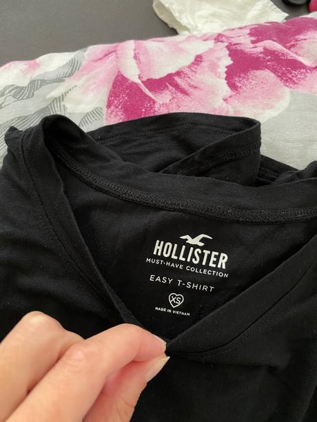 Hollister basic tričko, hollister,xs