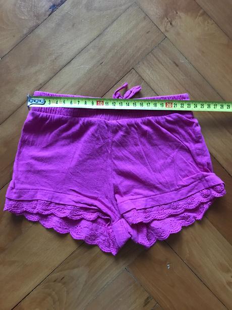 Šortky ,  kraťase s čipkou, terranova,104