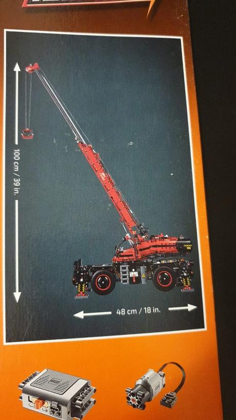 42082 lego technic - terénny žeriav  top  stav, 