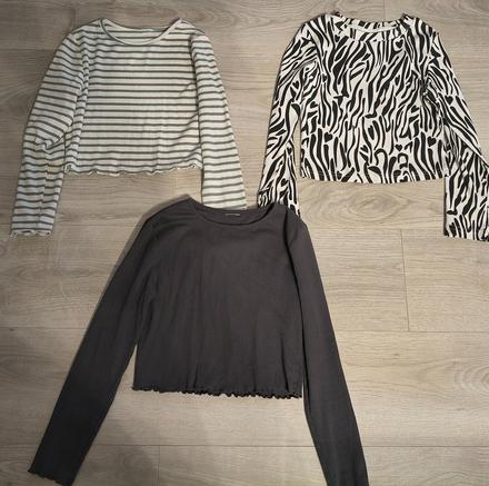 Tričká crop top, 134