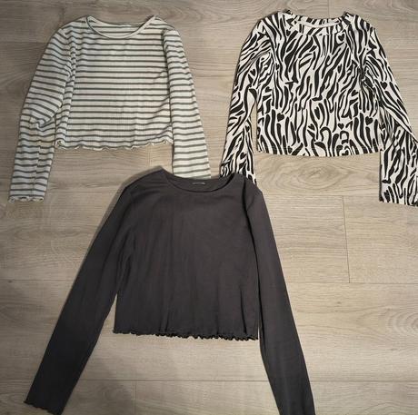 Tričká crop top, 134