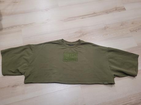 Crop mikina, adidas,m