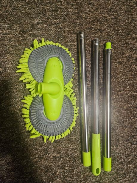 Dvojitý mop na umývanie auta, 