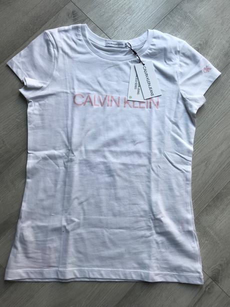 Tricko calvin klein nové, calvin klein,164 / xs