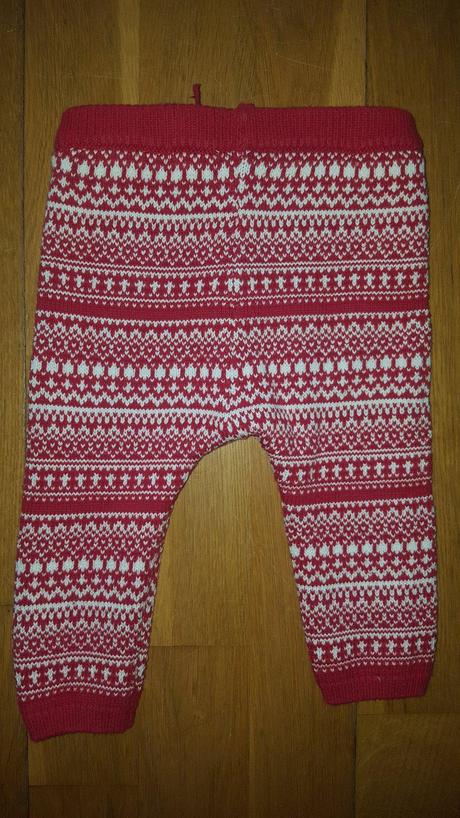 Vlnené nohavičky next 6-9 mes, next,74