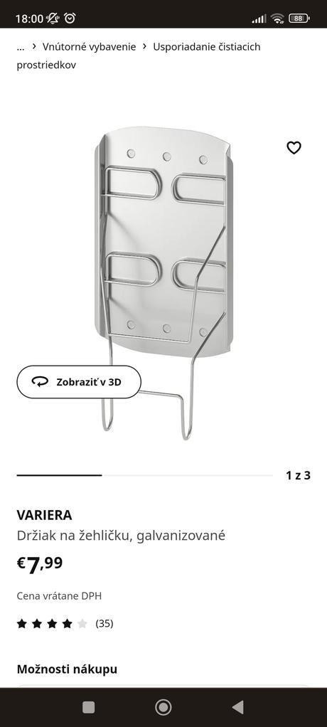 Stojan na žehličku ikea, ikea