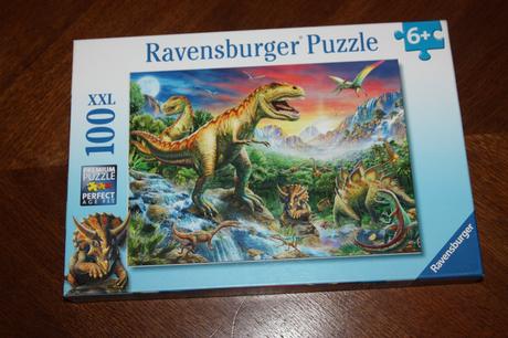 Puzzle dinosaury 100 xxl+200xxl + 3x 49, 