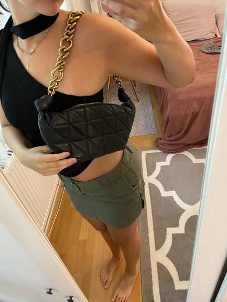 Kozena kabelka, zara