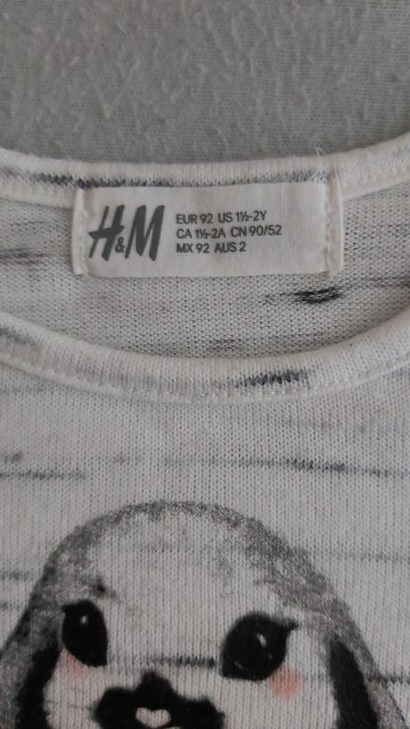 Pleteninové tričko h&m 92, h&m,92