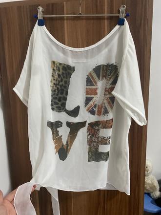 Tričko na viazanie/ halenka, orsay,s