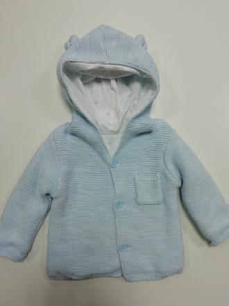 Pletený sveter kabátik, matalan,62