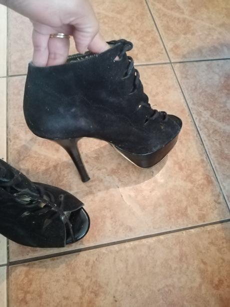 Dámske snurovacie sandále, 37