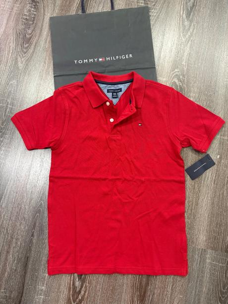 Tommy hilfiger chlapcenska polokosela na 12-14, tommy hilfiger,152
