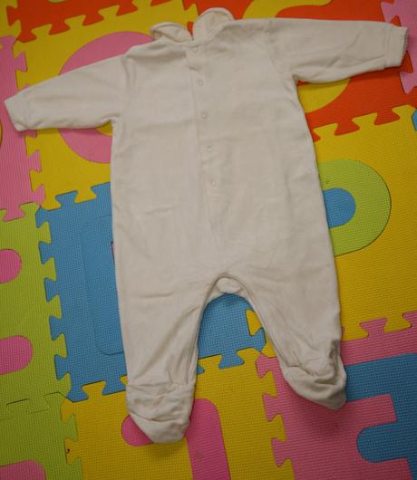 Velurové pyžamko bambi s čiapočkou, 74