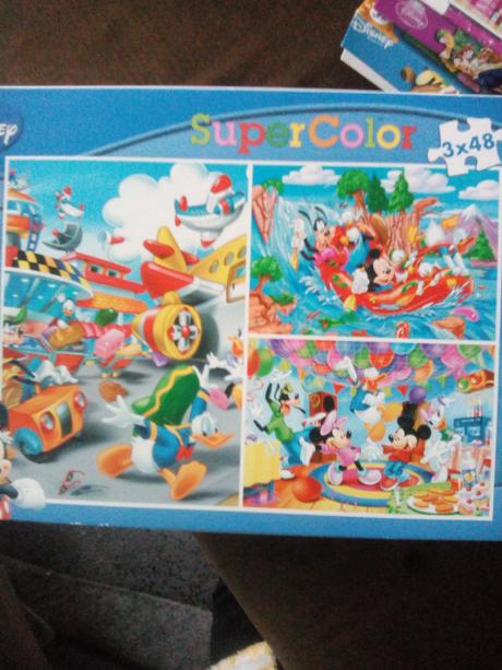 Puzzle mickey mouse 3 v 1,