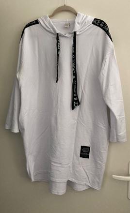 Oversize tepláková mikina/šaty, 