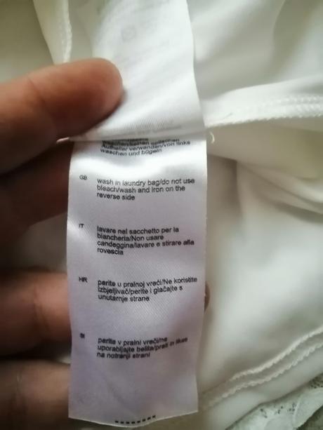 Maslovobiele čipkované šaty, vm, m