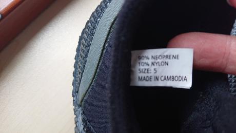 Topánky do vody, 37