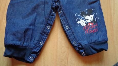 Vyteplené nohavice č. 74, disney,74