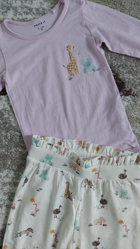 Súprava body+tepláky, name it,80