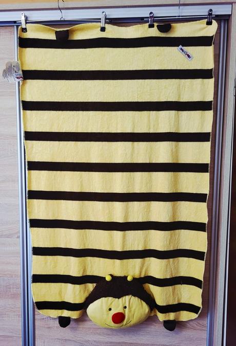 Flísová deka včielka, 