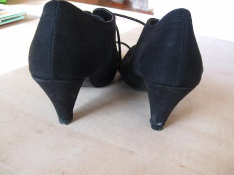 Semiškové topánky na opätku, zn. graceland, 40, graceland,40