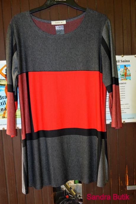 Dámska elegantná tunika, 40 - xxxl