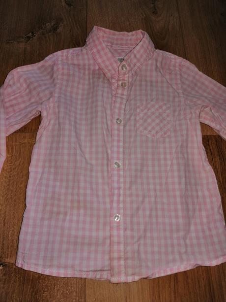 Ružova kockovana kosela, h&m,98