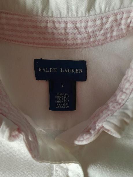 Dievčenská košeľa veľ. 122, ralph lauren,122