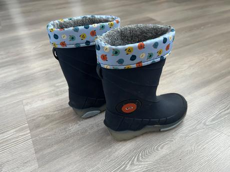 Chlapčenské zateplené gumáky, lupilu,24