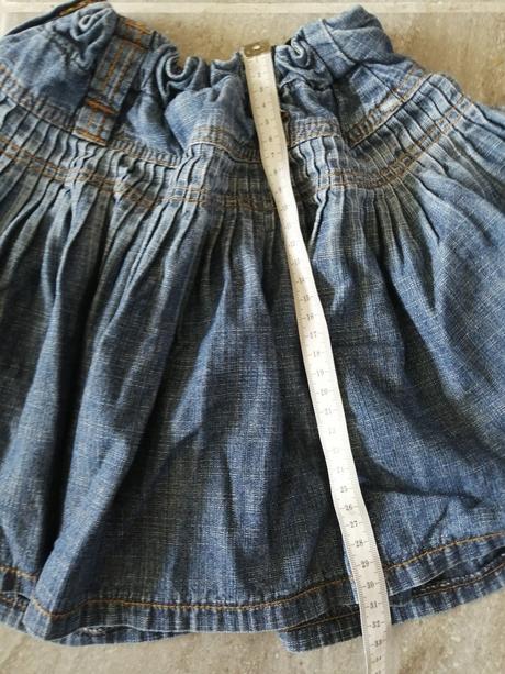 Riflová suknička next v 122, 6-7 r., next,122