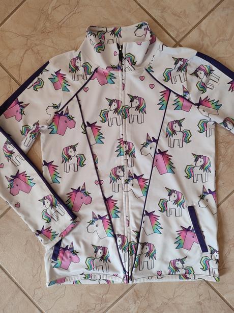 Funkčná mikina unicorn, next,146
