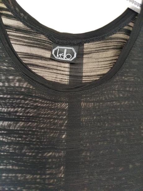 Úzke čierne šaty, xs