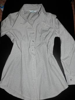 Predĺžená košela, s