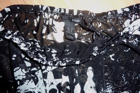 H&m netopierova blúzka, v. m, h&m,m