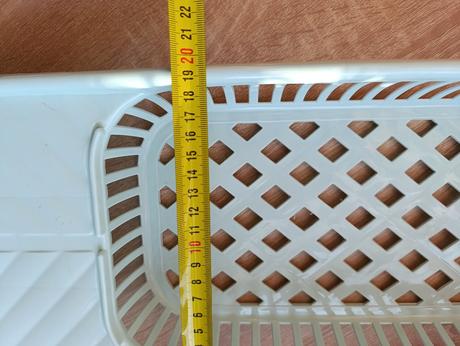 Plastový odkvapkávač alebo cednik, 