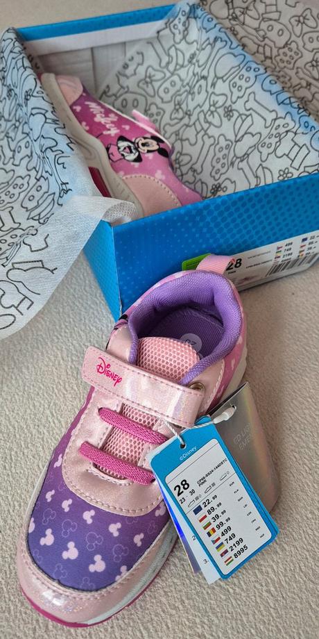 Dievčenské topánky mickey and friends, 28