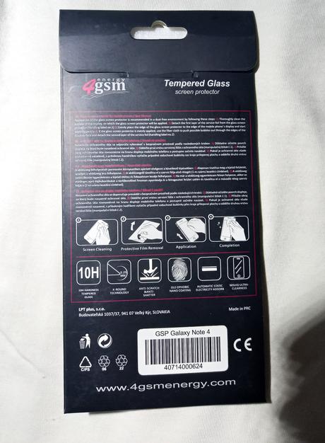 4 kusy tvrdene ochranne skla na mobil, prestigio