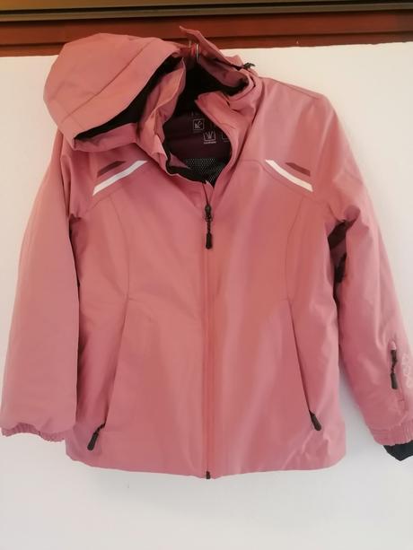 Lyžiarska bunda s kapucňou 146/152, crivit,146