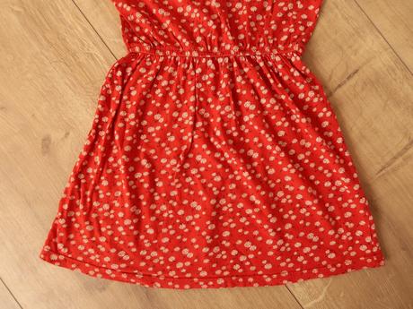 Letné šaty lindex 122/128 (6-8 r.) margarétky, lindex,122